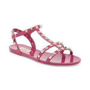 NIB Authentic Valentino Garavani Rockstud Gladiator Sandals size EUR 40/US 10